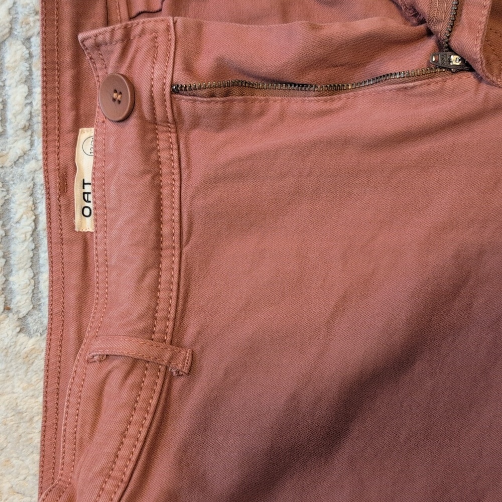 Rust High-Rise Wide-Leg Pants - Picture 3 of 5